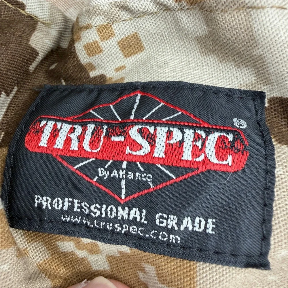 TRU-SPEC Boonie Hat Mens 7 1/4 Tan Desert Camo Sun Hot Weather Type II Tactical